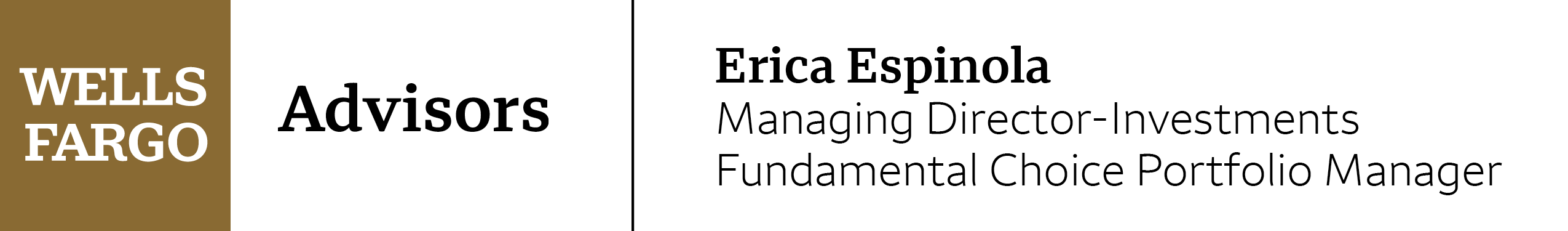 Erica Espinola Wells Fargo Advisors